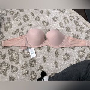 On Gossamer Nude Pink Strapless T-Shirt Bra